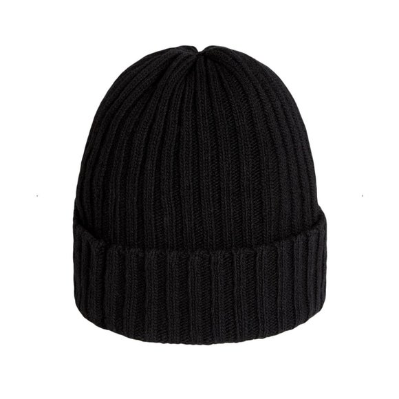 Gucci Knit Beanie Hat with Pierced Heart in Black New With Tags - Picture 4 of 7